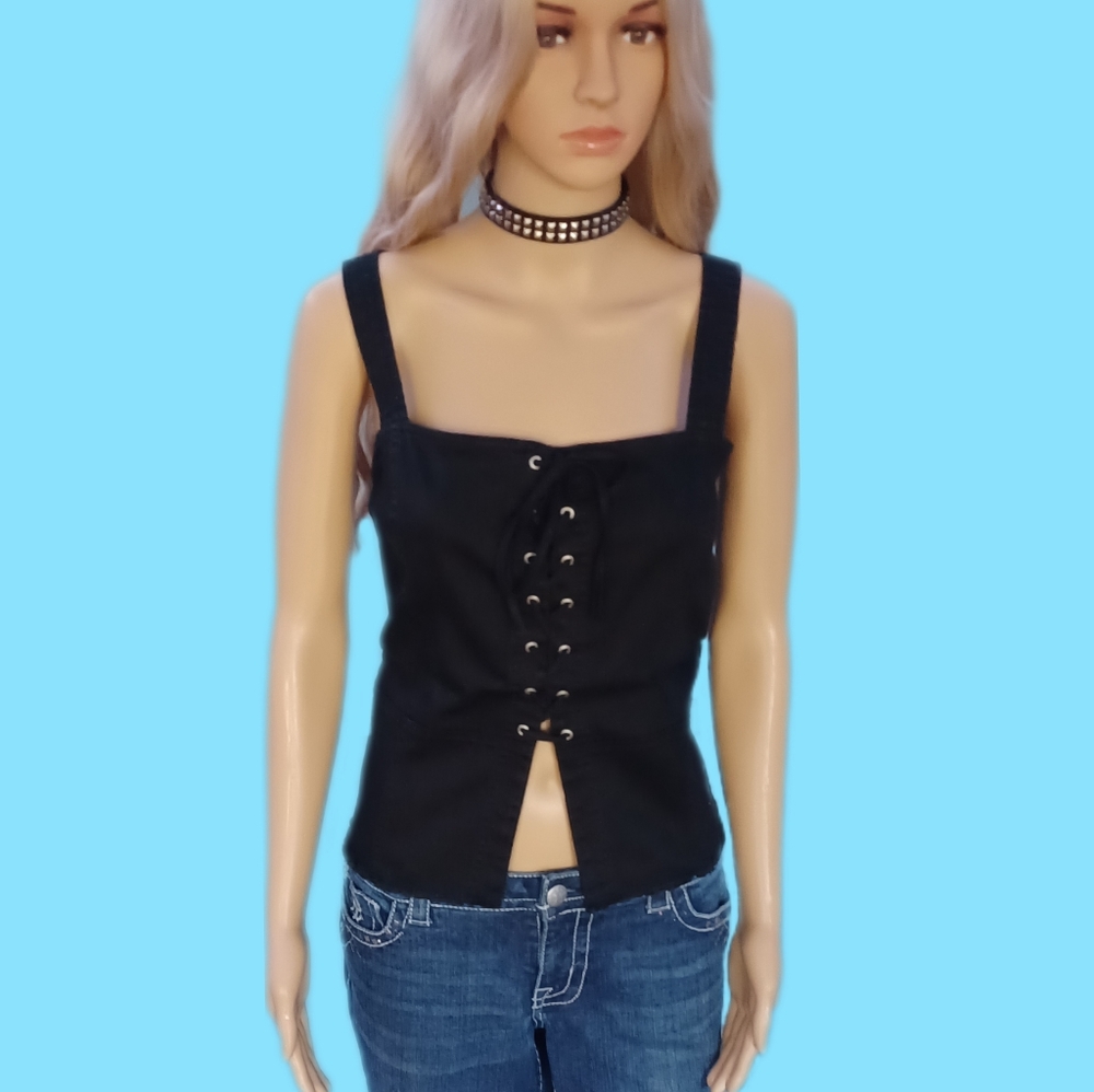 💙NEW! And1 lace-up tank top fits S-L